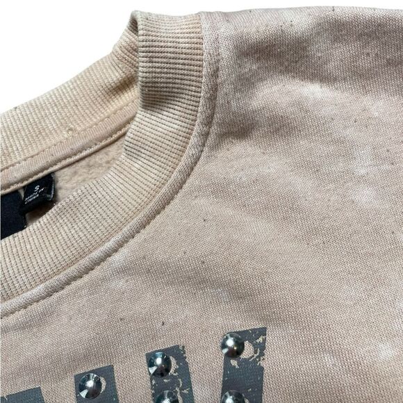 Pink Floyd Crew Neck Sweatshirt with Silver Stud Embellishments Size Small - Picture 4 of 5